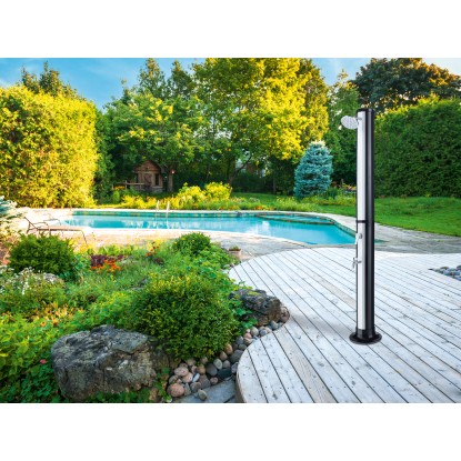 Solarna zunanja prha s prho za noge 35 l V: 214 cm