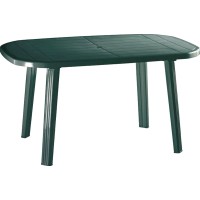 Miza Oval Zelena
