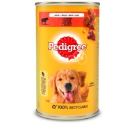 Pedigree Mokra hrana za odrasle pse govedina v pločevinki 1.200 g