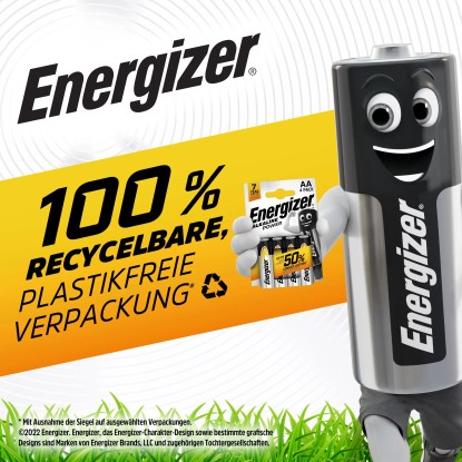 Energizer Alkalna baterija Power D Mono 2 kosa