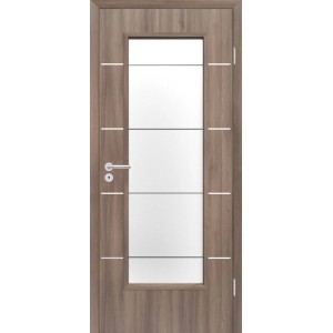 Classen Notranja vrata Discovery m.1 steklo grafitni jesen desna 850 x 2000 mm