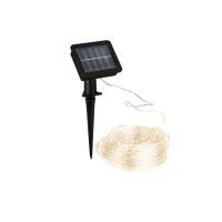 Briloner LED solarni trak za zunanjost IP44 3000 K 10 m