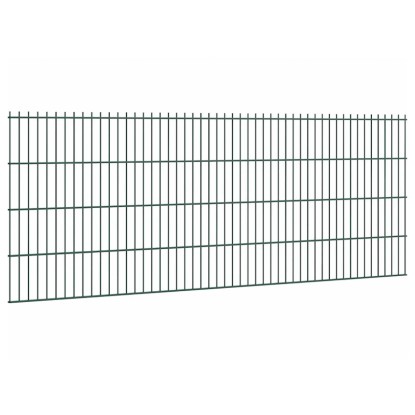 Žična panelna ograja debeline 8/6/8 zelena 83 x 251 cm