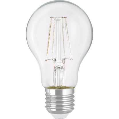 LED-žarnica z nitko klasične oblike E27/4 W oranžna