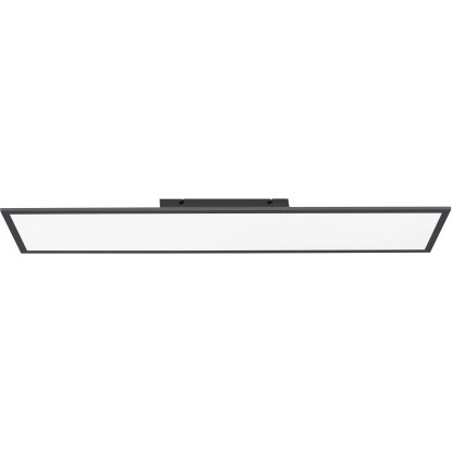 LED plošča Flat 100 x 25 cm ultra plosk dizajn 2700 K - 5000 K Črno-bela