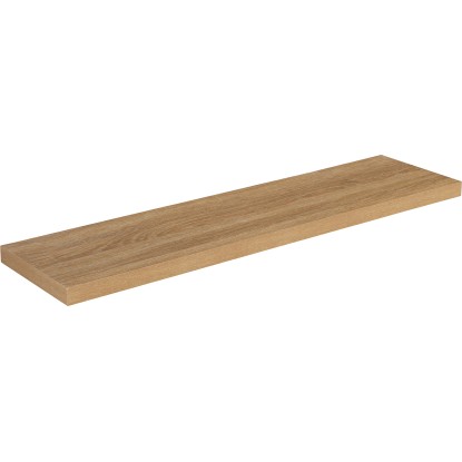 OBI Stenski regal Valbonne svetli hrast 118 cm x 23,5 cm x 3,8 cm