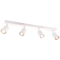 Brilliant LED stropni reflektor Taio 4-plamenski bel 69,5 cm
