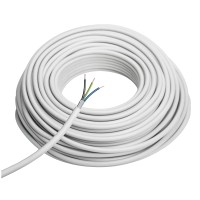 Inštalacijski, električni in dovodni kabel NYM-J 3 x 1,5 mm² 50 m siv