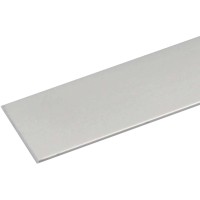 Arcansas Ploščata palica aluminij srebrn eloksiran 1000 x 20 x 2 mm