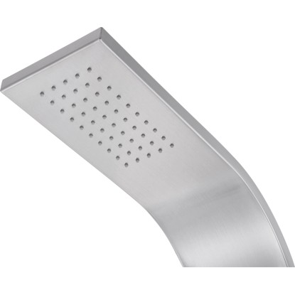 Zunanji panel s prho Nerjavno jeklo V: 224 cm