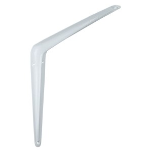 OBI Konzola iz jeklene pločevine Eris Bela 250 mm x 300 mm