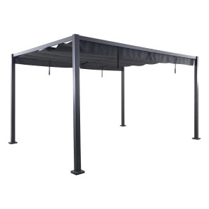 Hespéride Paviljon Zalya grafit 400 x 300 x 230 cm