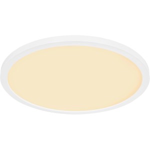 Globo LED-stropna svetilka Sapana Ø 29,4 cm Bela