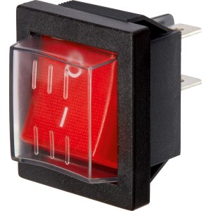 OBI Klecno stikalo z zaščitnim pokrovom črne barve