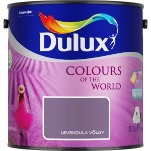 Dulux Pralna zidna barva Colours of the World Lavender Valley 2,5 l