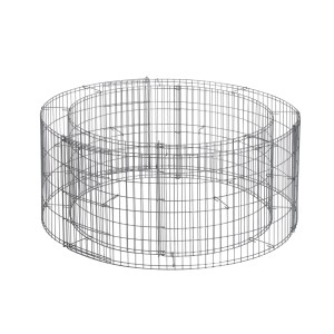 Bellissa Gabione visoka greda Okrogla Ø 92 cm/Ø 72 cm x 40 cm