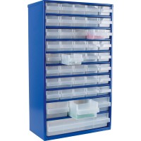 LUX-TOOLS Jekleni predalnik s 44 predali