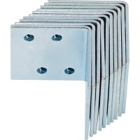 Vezni kotnik 40 mm x 40 mm x 40 mm, pocinkan, 10 kosov