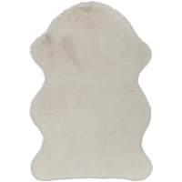 Preproga umetna koža Ivory 60 cm x 90 cm