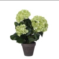Mica Decorations Umetna hortenzija v cvetličnem lončku Stan 40 cm x Ø 35 cm G