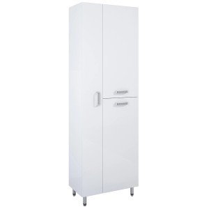 Visoka omarica Eve 60 cm 3 vrata bela