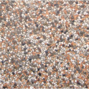 Oblak Betonska plošča Klasik 40 cm x 40 cm rdeča