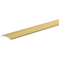 Arcansas Prehodni profil aluminij zlat eloksiran 2 mm x 30 mm x 900 mm