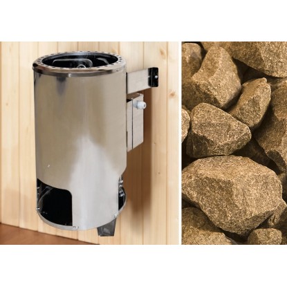 Weka Montažna savna Set 508 GT Vel. 1 Vklj. peč