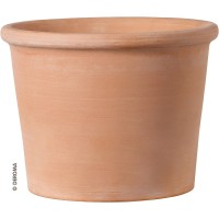 Deroma Cvetlični lonec valjasti Bordato 43 cm bel