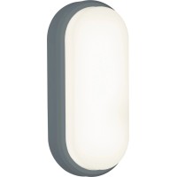 Ovalna LED-svetilka OL 18 W antracit 1-plamenska