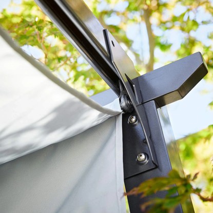 Paviljon Texhoma siv 300 cm x 300 cm