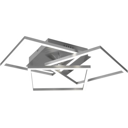 Trio LED stropna svetilka Mobile 28 W 3200 lm z zatemnitvijo nikelj mat