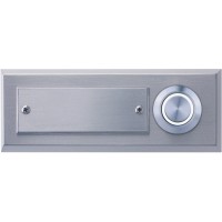 LED-gumb za zvonec kovinski 1-kratni
