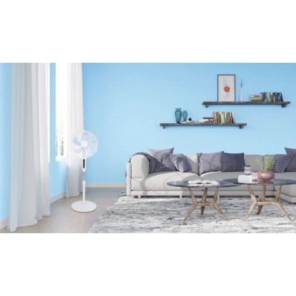 Stoječi ventilator SV 60-40 bel Ø 40 cm x 135 cm