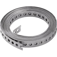 Luknjasti trak nerjavno jeklo 12 mm x 1,5 m