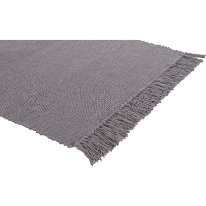 OBI Preproga iz bombaža Uni Temno siva 50 x 80 cm
