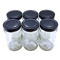 Kozarci za vlaganje Elegant 370 ml s pokrovom Ø 66 mm 6 kosov