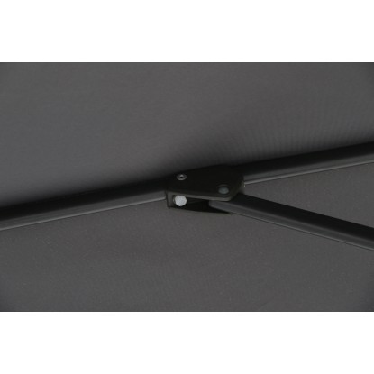 Vrtni senčnik Honolulu Ø 300 cm Antracit z vrtljivo ročico