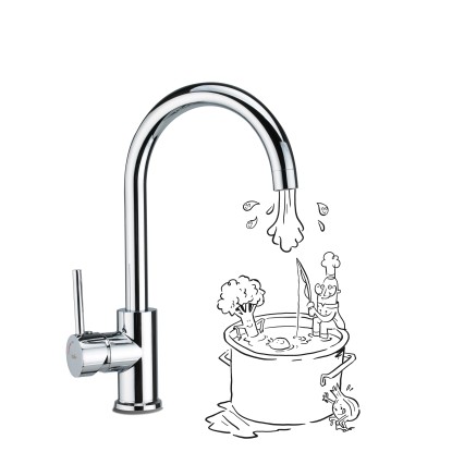 baliv Kuhinjska armatura KI-1830 Krom