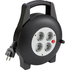 Kabelski boben XP19-D1 črn 10 m