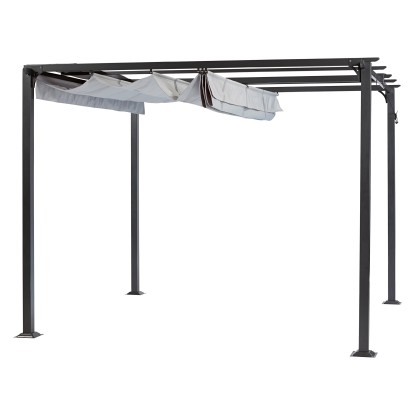 Paviljon Texhoma siv 300 cm x 300 cm