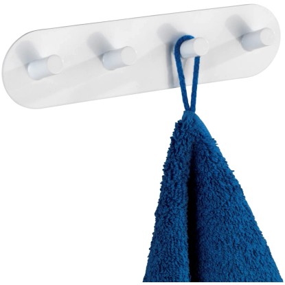 Wenko Letev s kavlji Piceno Quadro bela mat