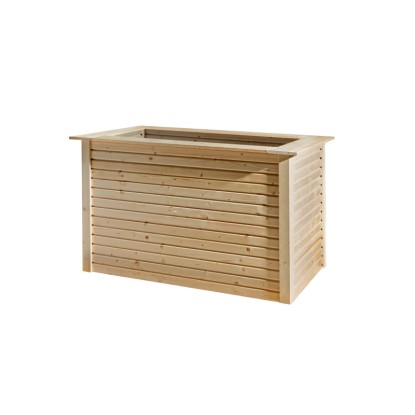 Weka Lesena visoka greda WekaLine 669 Natur VxŠxG: 81 cm x 131 cm x 91 cm