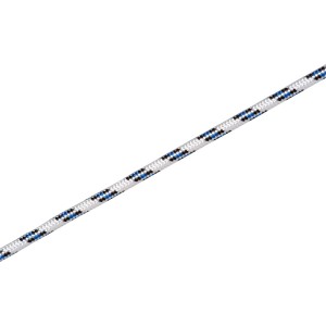 LUX-TOOLS Vrv (uzda) Ø 10 mm belo-modra-črna metrsko blago