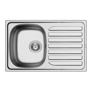 Pyramis Vgradno korito Creta Flat nerjavno jeklo