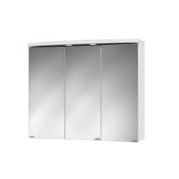 Sieper Omarica z ogledalom Ancona LED 83 cm x 69 cm x 25 cm bela