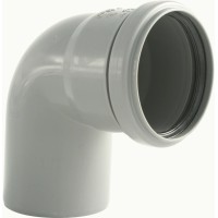 Marley HT-koleno 87° DN 50 Siv