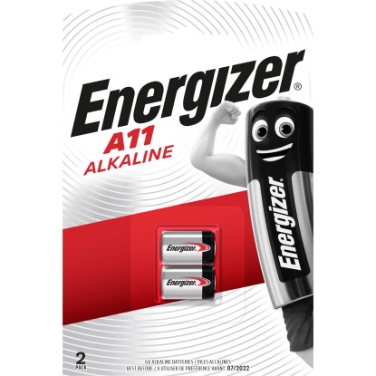 Energizer Alkalna manganova baterija A11 6 V Pakiranje po 2 kosa