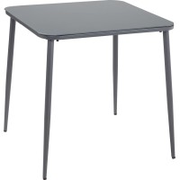 Vrtna miza Glenrio Kvadratna 73,5 cm x 73,5 cm v videzu cementa
