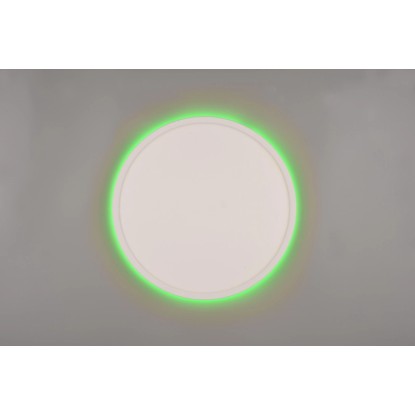 Reality Stropna LED-svetilka Aureo bela mat 2,5 x 40 x 40 cm